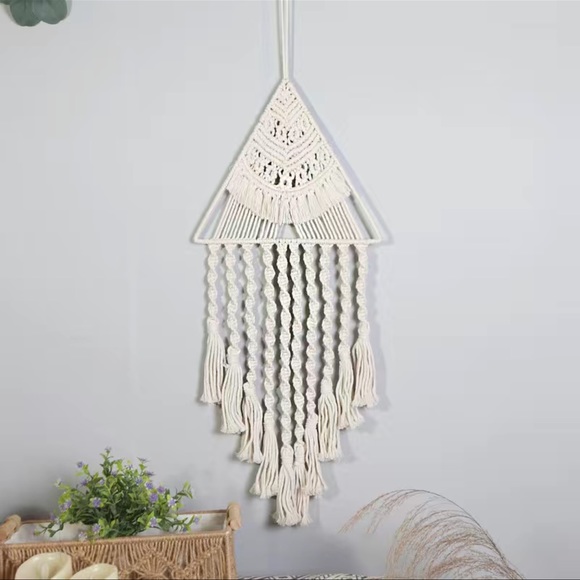 Modern Boho Macramé Fiber Art, Wall Decor Handcrafted & Knotted 2Perfection - Picture 8 of 14